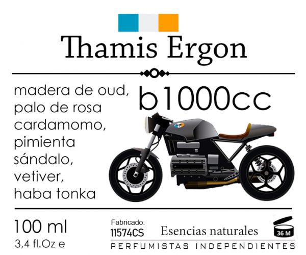b1000cc. 100ml. Perfume oriental, amaderado - Imagen 3