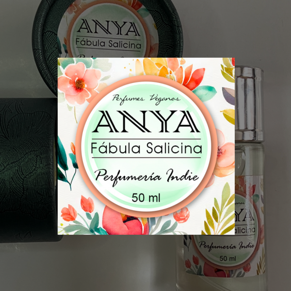 Fábula Salicina. 50ml Perfume avainillado, afrutado. - Imagen 4