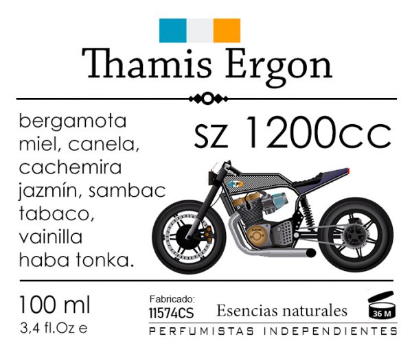sz1200cc. 100ml. Perfume Cítrica Gourmand. - Imagen 3