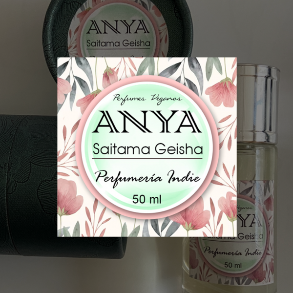 Saitama Geisha. 50ml Perfume floral con fruta fresca. - Imagen 4