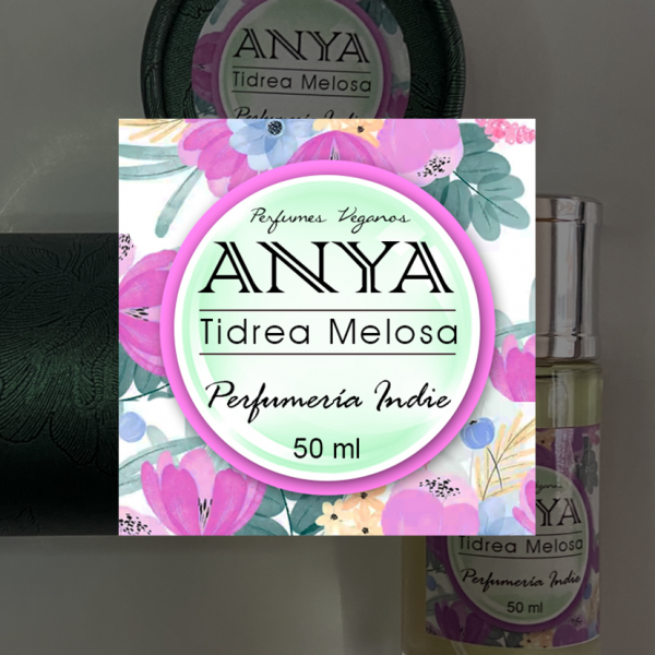 Tidrea Melosa. 50ml Perfume atalcado, fresco especiado - Imagen 5