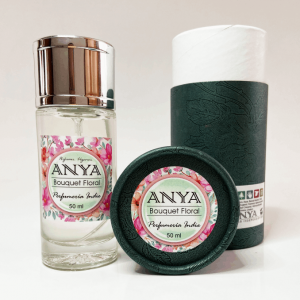 Bouquet Floral. 50ml Perfume Aromático Verde.