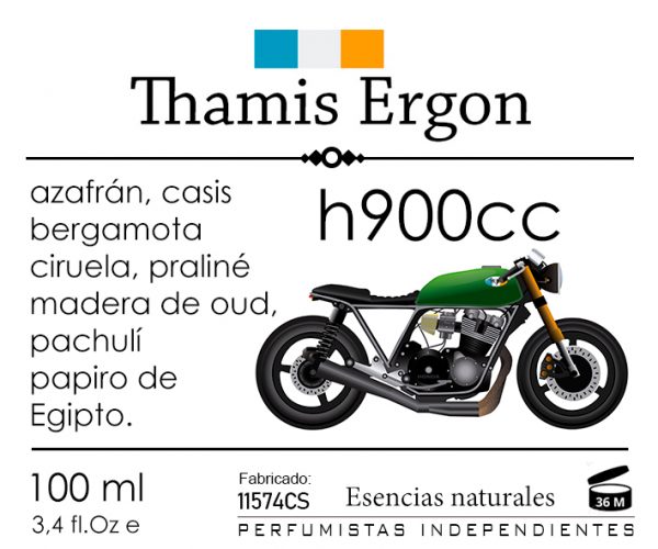 h900cc. 100ml. Perfume. Amaderado, especiado - Imagen 3