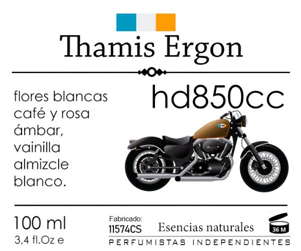 hd850cc. 100ml. Perfume. Oriental, avainillado - Imagen 3