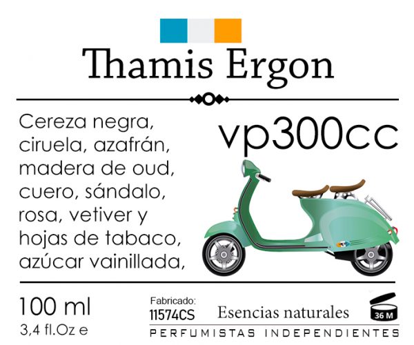 vp300cc. 100ml. Perfume. Dulce, especiada - Imagen 3