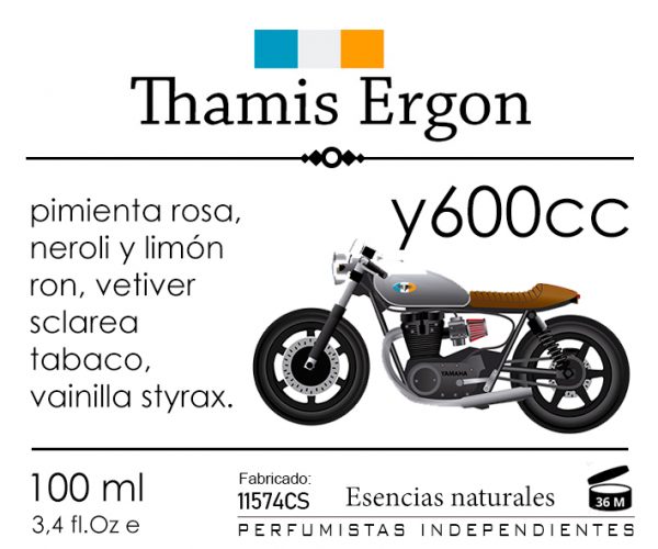 y600cc. 100ml. Perfume. Ámbar Amaderada - Imagen 3